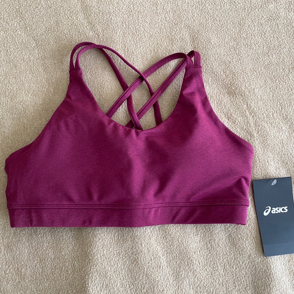 Magenta ASICS Sports Bra